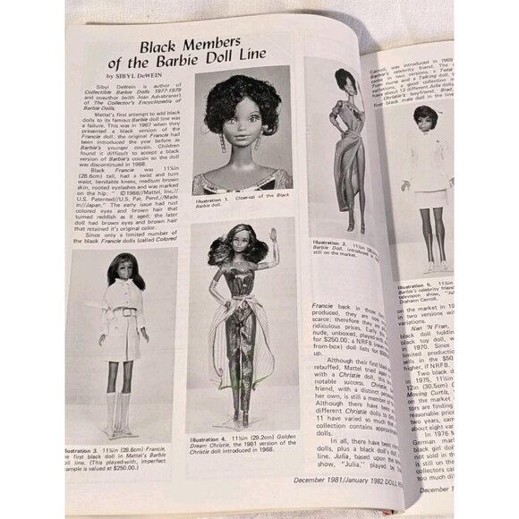 1982 Doll Reader Magazine Collectors Guide Miniatures 80s Barbie Lot Of 4 Vtg - Picture 10 of 16